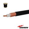 Cable coaxial HELIAX de 1/2", cobre corrugado, blindado, 50 Ohm, Carrete de 305 metros