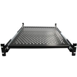 Estante charola deslizante StarTech.com - Negro, 4, 1 kg