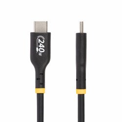 Cable de Carga USB-C de 2m, Cable USB Tipo C, Certificación USB-IF, PD de 240W EPR, Cable USB 2.0 USB-C de Carga para Laptops, R