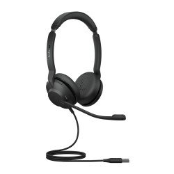 Diadema Jabra 23189-989-979, Alámbrico, Oficina/Centro de llamadas, 20 - 20000 Hz, 125 g, Auriculares, Negro