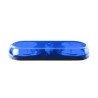 Mini barra de luces serie x606 con 18 LED, color azul y montaje perman