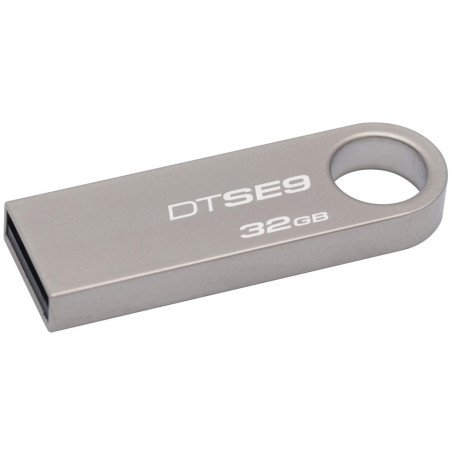 Memoria Kingston 32GB USB 2.0 metálica plata