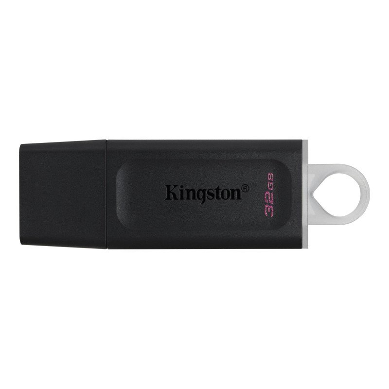 Memoria Kingston 32 GB USB 3.2 alta velocidad, DataTraveler Exodia negro
