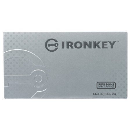 MEMORIA USB KINGSTON IRONKEY ENTERPRISE S1000 ENCRYPTED 128GB R.230MB/S W.240MB/S 3.0
