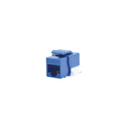Módulo Jjack Cat6 sin herramienta, keystone - cubierta azul