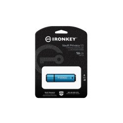 FLASH USB KINGSTON 16GB IronKey Vault Privacy 50 AES-256 Encrypted, FIPS 197