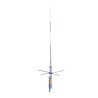 Antena base VHF, 7 dB de ganancia, omnidireccional, rango de frecuenci