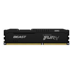 Memoria Kingston UDIMM DDR3 8gb 1600MHz fury beast cl10 240pin 1.5v con disipador de calor para pc gamer alto rendimiento