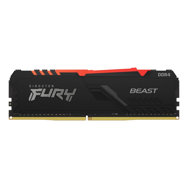 Memoria DDR4 Kingston fury beast RGB 16GB 2666MHz DIMM(kf426c16bb1a/16)
