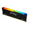 Memoria DDR4 Kingston FuryBeast  RGB 8GB 2666MHz cl16 DIMM (kf426c16bb2a 8)