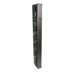 Organizador RouteIT Vertical Sencillo de 45UR, 6in (152mm) de Ancho
