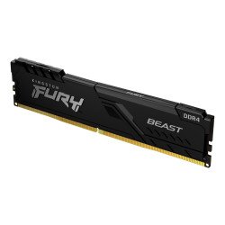 Memoria RAM Kingston DIMM DDR4 16GB (2x8GB) 3200mt s Fury beast black xmp cl16 288pin 1.35v con disipador de calor para PC gamer
