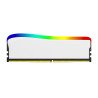 Memoria DDR4 Kingston FuryBeast White RGB, 8GB, 3200 MHz