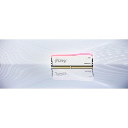 Memoria DDR4 Kingston FuryBeast White RGB 16GB 3200MHz (kf432c16bwa, 16)