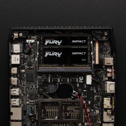 Memoria Kingston soDIMM DDR4 32GB 3200MHz Fury impact cl20 260pin 1.2v