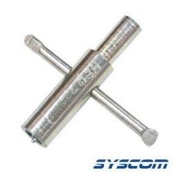 Llave de tubo para desatornillar opresores de radios portátiles Kenwoo