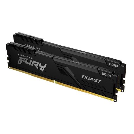 Memoria DDR4 Kingston furybbk2 16GB 3600MHz CL17 DIMM(KF436C17BBK2/16)