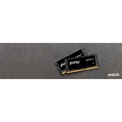 Memoria Kingston SODIMM DDR4 16 GB, 3200 MHz fury impact cl20 260pin 1.2v