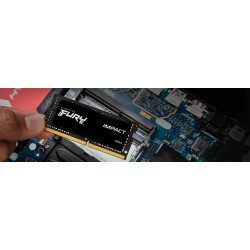 Memoria Kingston SODIMM DDR4 16 GB, 3200 MHz fury impact cl20 260pin 1.2v