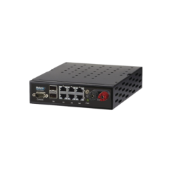 Switch WISP PoE Administrable de 6 puertos Gigabit + 2 SFP, entrada de 9-72VCD