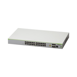 Switch administrable capa 3 de 24 puertos 10/100mbps + 4 puertos RJ45 SFP