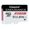 Memoria micro SDxc Kingston endurance 256GB 95r c10 a1(sdce/256gb)