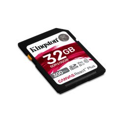 Memoria SD Kingston SDHC canvas react plus 300r uhs-ii v90(sdr2/32gb)