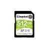 Memoria SD Kingston SDXC canvas select 100r cl10 uhs-i v30(sds2, 512gb)