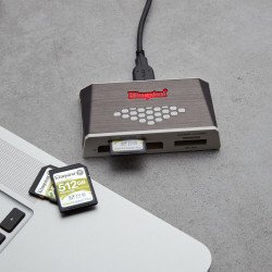 Memoria SD Kingston SDXC canvas select 100r cl10 uhs-i v30(sds2, 512gb)