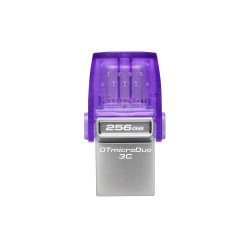 Memoria flash Kingston 256GB microduo 3c USB type A-C