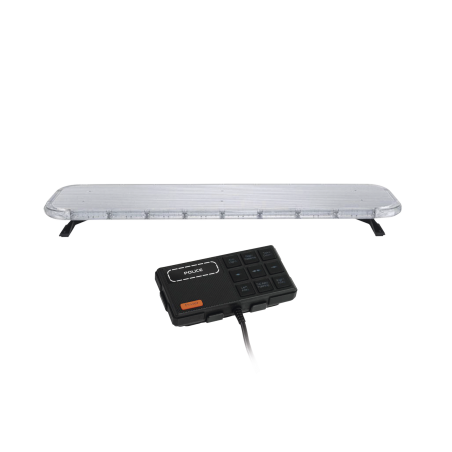 Barra de luces LED de 46" rojo, azul, de 132 LEDs, controlador incluid
