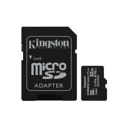 Memoria Kingston micro SD Canvas Select Plus 32GB UHS-i clase 10, con adaptador