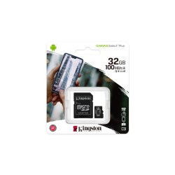 Memoria Kingston micro SD Canvas Select Plus 32GB UHS-i clase 10, con adaptador