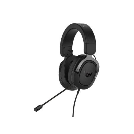 Diadema Asus TUF gaming H3, almohadillas visco elásticas, micrófono, cable, unidireccional, gamer