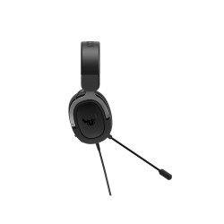 Diadema Asus TUF gaming H3, almohadillas visco elásticas, micrófono, cable, unidireccional, gamer