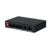 Switch Dahua PFS3006-4ET-60, No administrado, L2, Fast Ethernet, Energía sobre Ethernet (PoE), Montaje de pared
