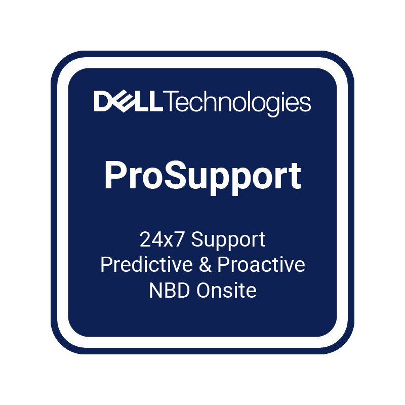 Póliza de garantía Dell para Precision workstations 3000 de 3 años incluidos a 5 años prosupport