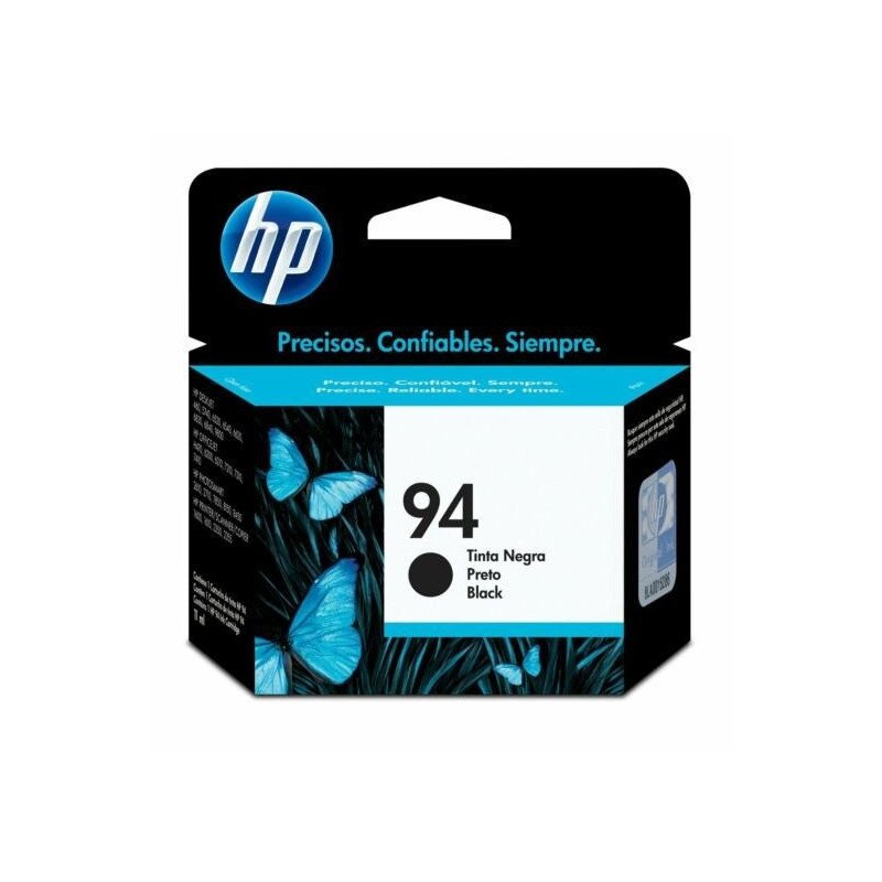 Cartucho De tinta Negro HP 94 Imp. Deskjet, HP OfficeJet, Copiadoras Cartucho De tinta Negro HP 94 Imp. Deskjet, HP OfficeJet, Copiadoras