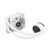 Refrigerador de líquidos todo en uno, Game Factor LQG501-WH, 12 cm, 2550 RPM, 18.9 Db, Blanco