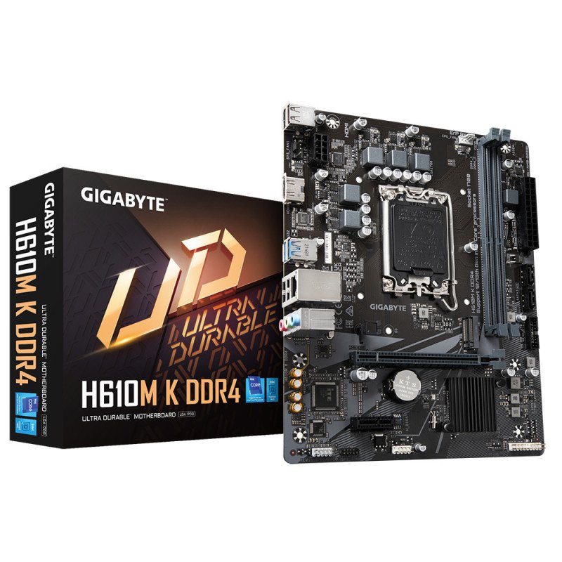 Gigabyte tarjeta madre gigabyte H610M K DDR4 MATX LGA 1700 HDMI M 2 USB 3 2