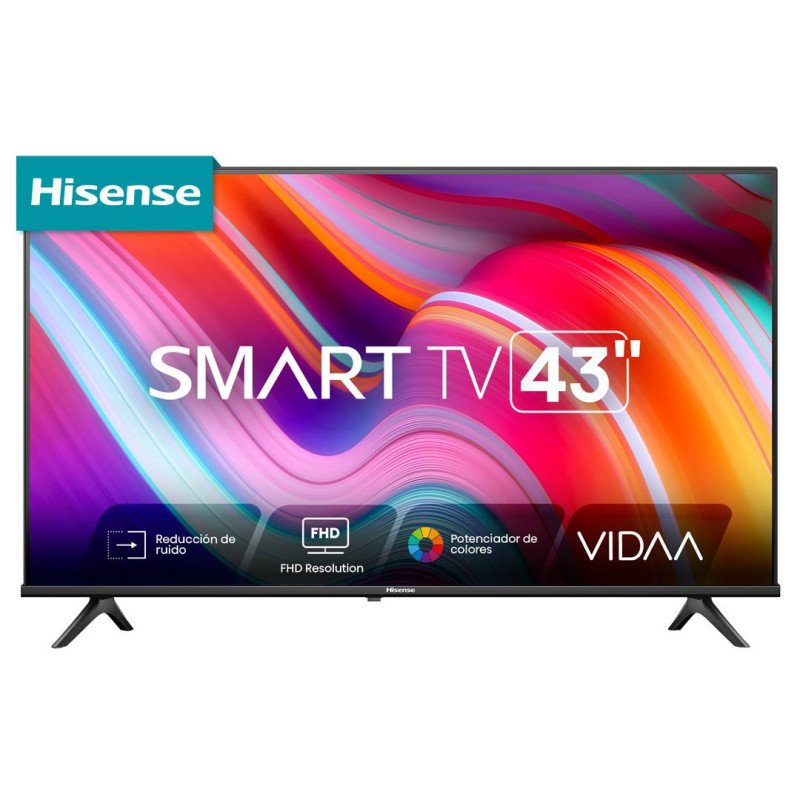 Televisión LED hisense 43” 43A43KV vidaa Smart tv, full HD, DTS virtual X Televisión LED hisense 43” 43A43KV vidaa Smart tv, full HD, DTS virtual X