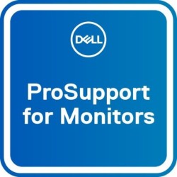 Póliza de garantía Dell para modelos de monitor señalados en descripción tec., de 3 años incluidos a 5 años prosupport adv ex