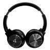 Diadema Vorago HPB-200 Bluetooth FM/MSD plega Vorago  HPB-200 - Diadema, Negro, Bluetooth 5.0