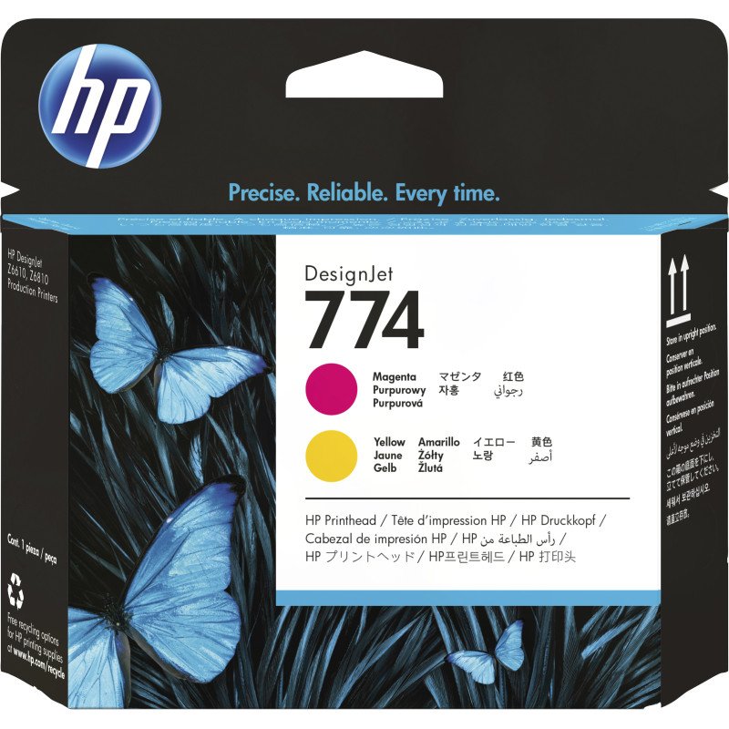 Cabezal HP LF 774 Magenta - Amarillo