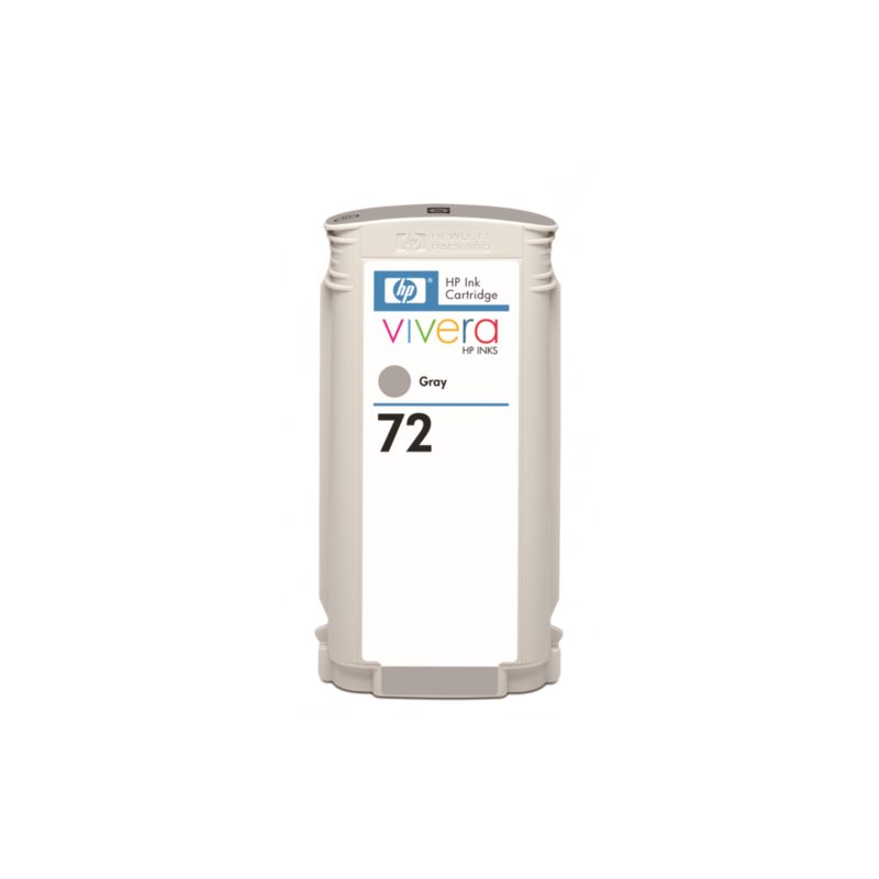 Cartucho De tinta Gris HP, modelo 72, 130 ml