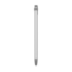 Pluma Logitech Crayon para Tableta gráfica Apple, Plata, Aluminio, Litio