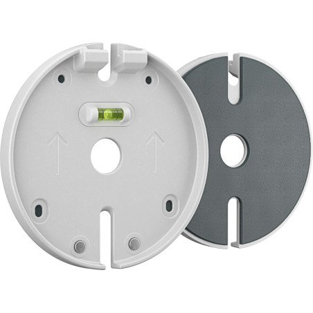 Placa de montaje Logitech Scribe Glass Mount,  Fijación en vidrio, Blanco, Logitech Scribe, 114 mm, 14 mm, 114 mm