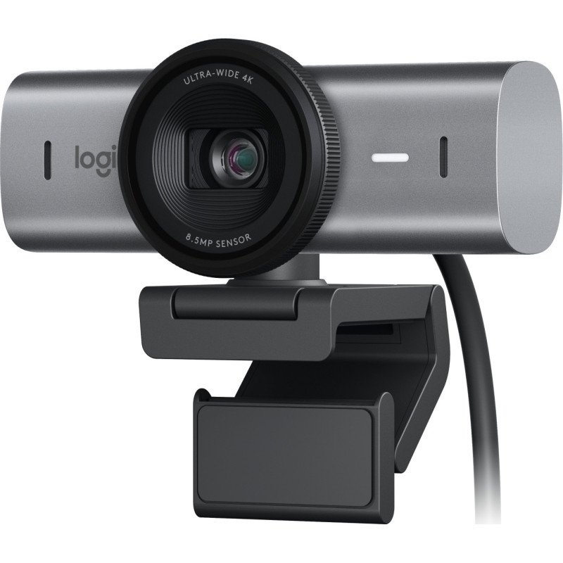 Webcam Logitech MX Brio 705 for Business, 8.5 MP, 4096 x 2160 Pixeles, 4K Ultra HD, 60 fps, 4x, Persiana de privacidad