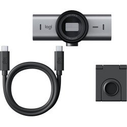 Webcam Logitech MX Brio 705 for Business, 8.5 MP, 4096 x 2160 Pixeles, 4K Ultra HD, 60 fps, 4x, Persiana de privacidad
