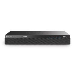 NVR TP-link VIGI NVR2016H-16mp Poe 16 canales salida video 4k ONVIF grabación 24, 7 audio bidireccional h.265 capacidad de decod